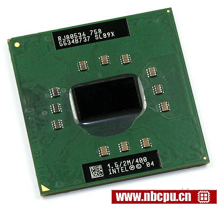 Intel Low voltage Pentium M 758 RJ80536LC0212M / LE80536LC0212M