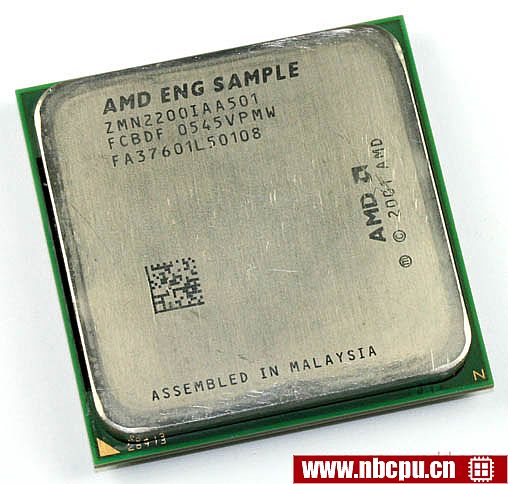 AMD Mobile Athlon 64 X2 2.2 GHz - ZMN2200IAA501
