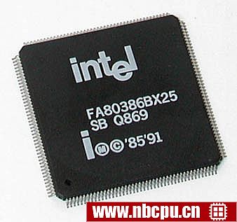 Intel FA80386BXSB-25