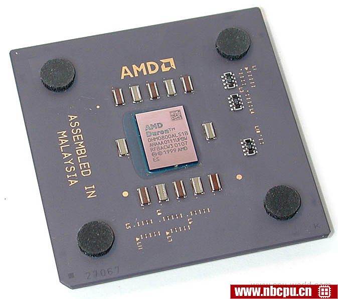 AMD Mobile Duron 800 - DHM0800ALS1B