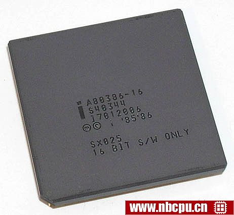 Intel A80386-16