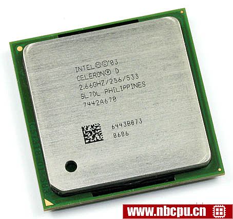 Intel Celeron D 330 - RK80546RE067256 / NE80546RE067256 (BX80546RE2667C)