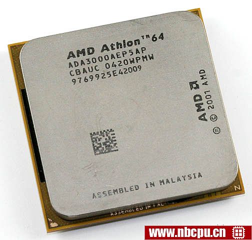 AMD Athlon 64 3000+ - ADA3000AEP5AP