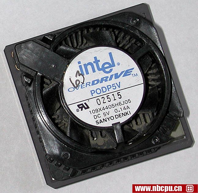Intel Pentium overdrive 63 - PODP5V63