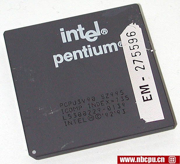 Intel Pentium 90 - PCPU3V90