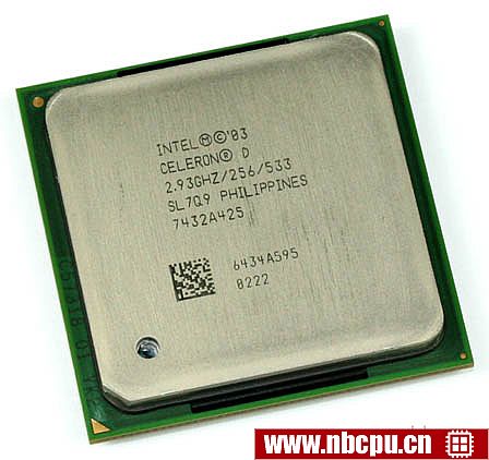 Intel Celeron D 340 - RK80546RE077256 / NE80546RE077256 (BX80546RE2933C)