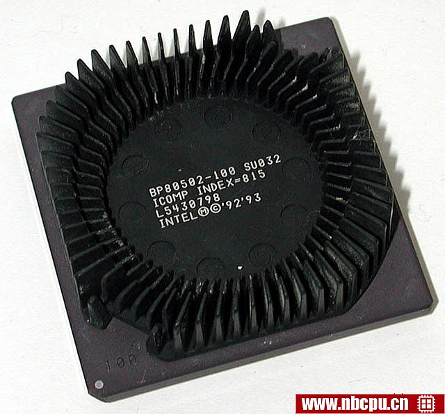Intel Pentium 100 - BP80502-100