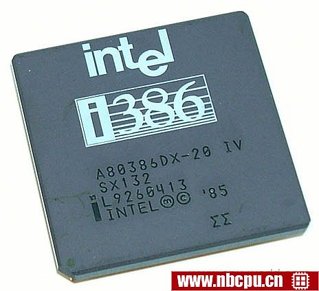Intel A80386DX-20 IV