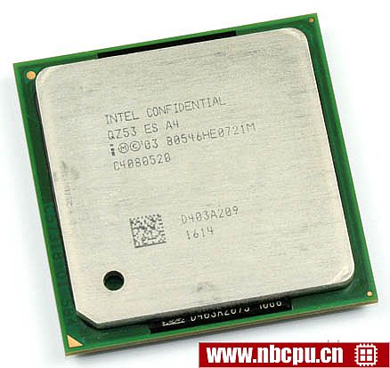 Intel Mobile Pentium 4 518 - RK80546HE0721M