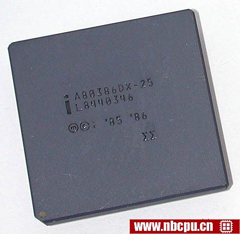 Intel A80386DX-25