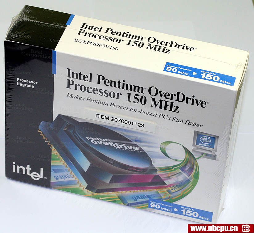 Intel Pentium overdrive 150 - PODP3V150 / BOXPODP3V150
