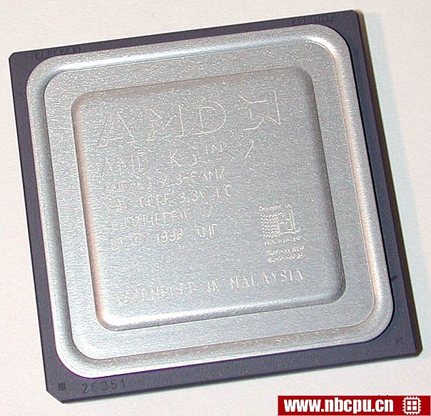 AMD K6-2e 350 MHz - AMD-K6-2E/350AMZ / AMD-K6-2/350AMZ