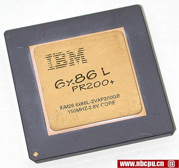 IBM 6x86L-2VAP200GB (150 MHz 2.8V)