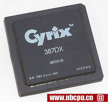 Cyrix 387DX-33 (387DX)