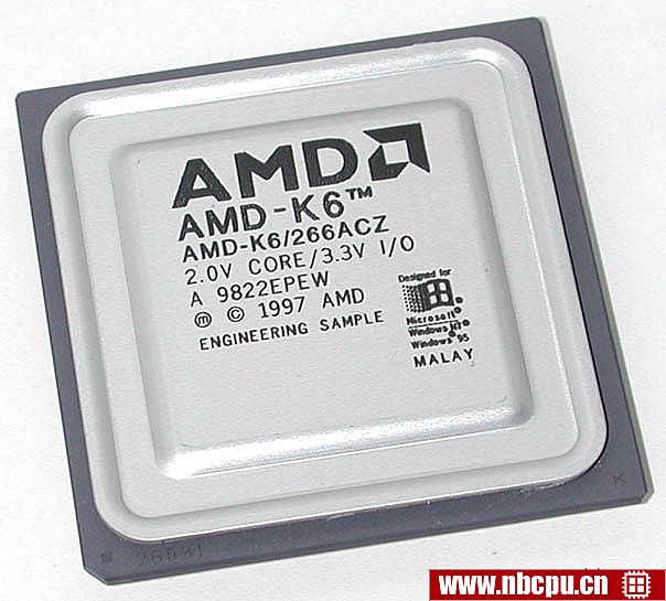 AMD Mobile K6 266 MHz - AMD-K6/266ACZ