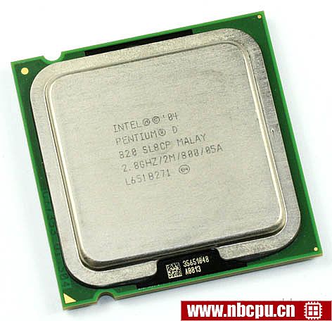 Intel Pentium D 820 - HH80551PG0722MN / BX80551PG2800FN / BX80551PG2800FT
