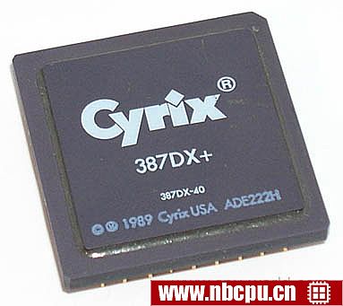 Cyrix 387DX-40 (387DX+)