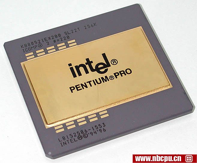 Intel Pentium Pro 200 256 KB - KB80521EX200 256K / BP80521200 256K