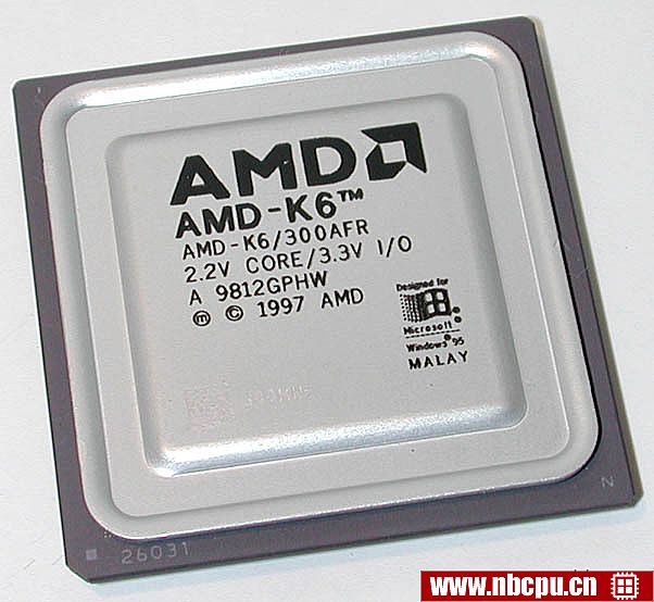 AMD K6 300 MHz - AMD-K6/300AFR