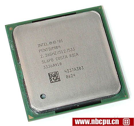 Intel Pentium 4 2.26 GHz - RK80532PE051512 / BX80532PE2266D