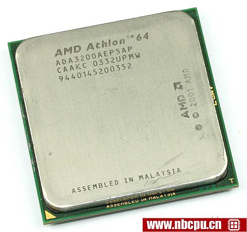 AMD Athlon 64 3200+ - ADA3200AEP5AP (ADA3200BOX)