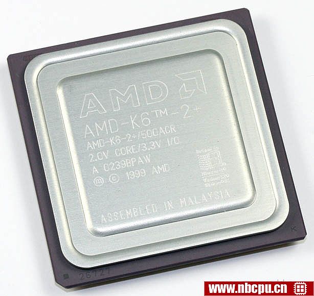 AMD Embedded K6-2E+ 500 MHz - AMD-K6-2+/500ACR