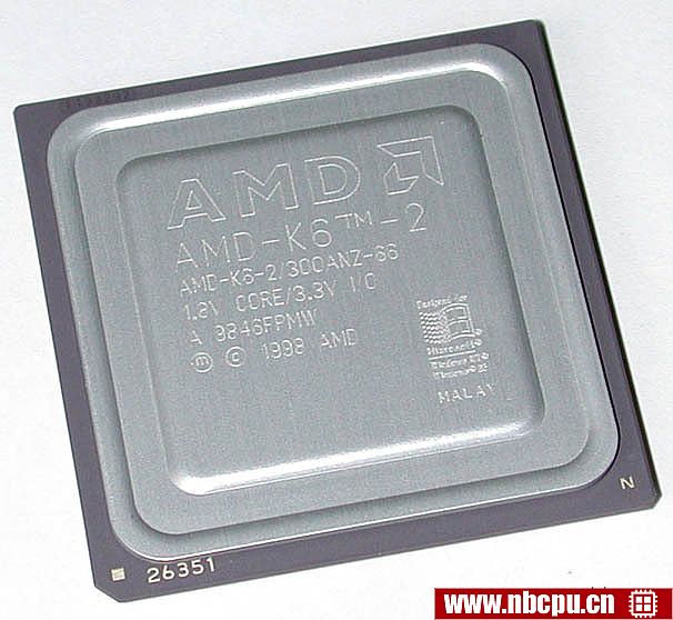 AMD Mobile K6-2 300 MHz - AMD-K6-2/300ANZ-66