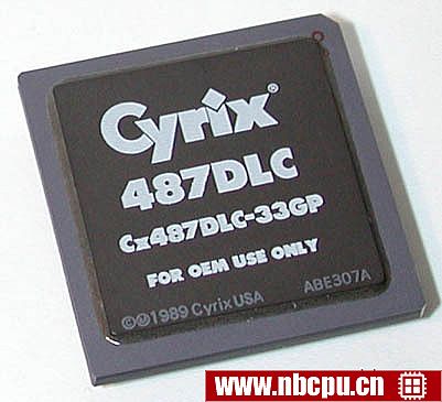 Cyrix Cx487DLC-33GP