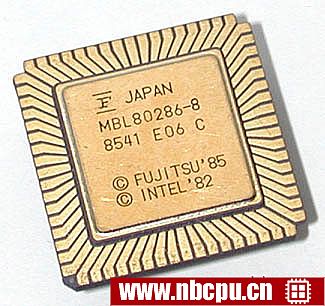 Fujitsu MBL80286-8 (CLCC)
