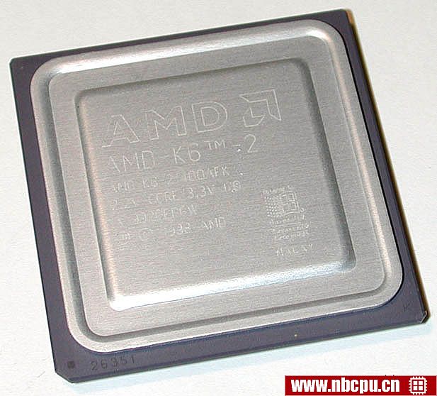 AMD Mobile K6-2-P 400 MHz - AMD-K6-2/400AFK