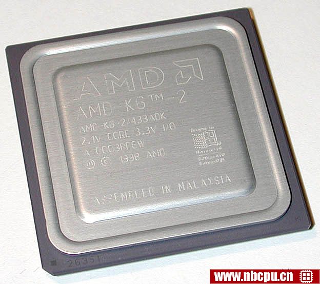 AMD Mobile K6-2-P 433 MHz - AMD-K6-2/433ADK