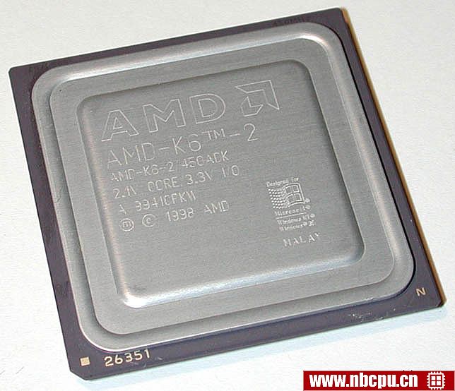 AMD Mobile K6-2-P 450 MHz - AMD-K6-2/450ADK
