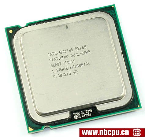 Intel Pentium Dual-Core E2160 - HH80557PG0331M / BX80557E2160 / BXC80557E2160
