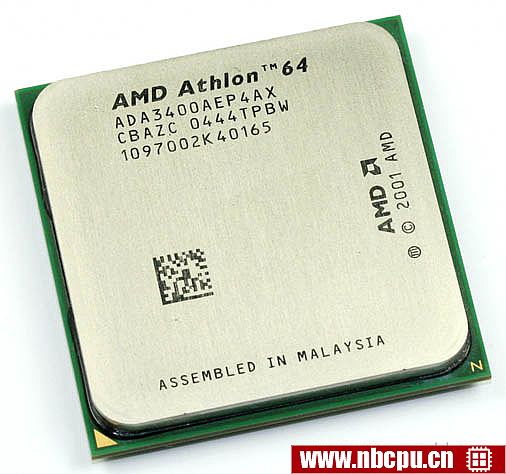 AMD Athlon 64 3400+ - ADA3400AEP4AX (ADA3400AXBOX)