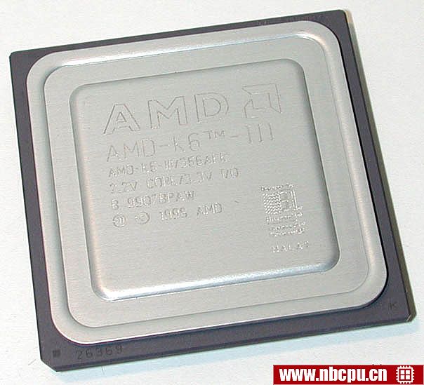 AMD Mobile K6-III 366 - AMD-K6-III/366AFK