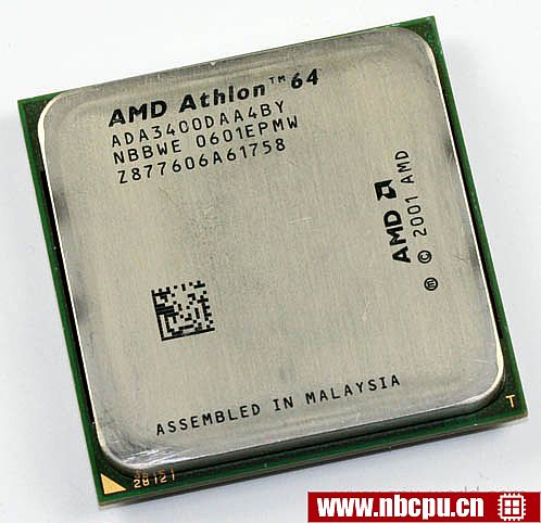 AMD Athlon 64 3400+ - ADA3400DAA4BY