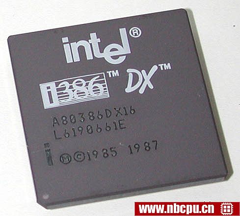 Intel A80386DX-16 / A80386DX16
