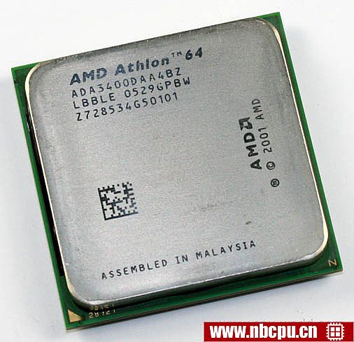 AMD Athlon 64 3400+ - ADA3400DAA4BZ