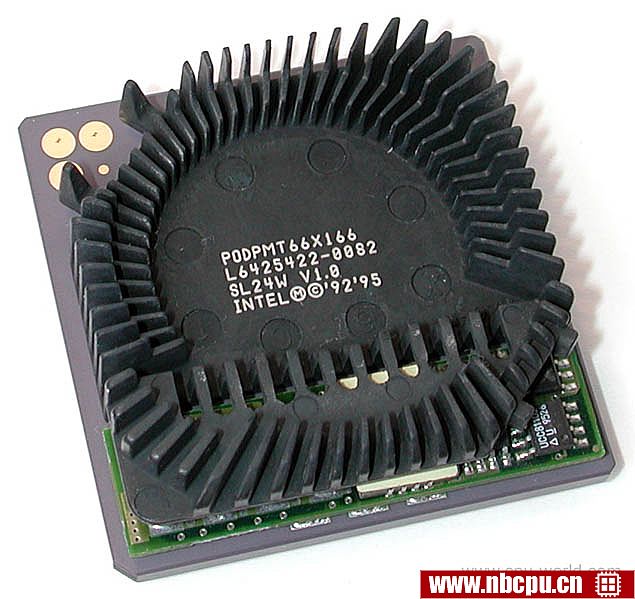 Intel Pentium MMX overdrive 166 - PODPMT66X166 / BPODPMT66X166 / BOXPODPMT66X166