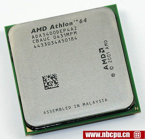 AMD Athlon 64 3400+ - ADA3400DEP4AZ