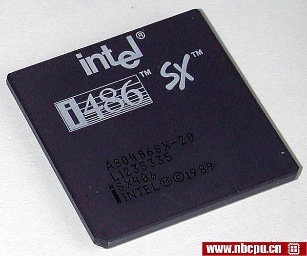 Intel A80486SX-20