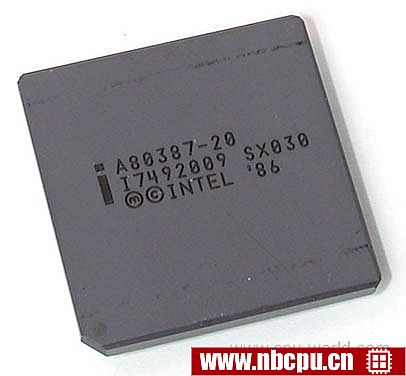 Intel A80387-20