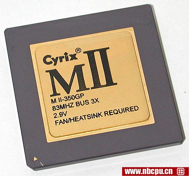 Cyrix MII-350GP (83 MHz 2.9V)