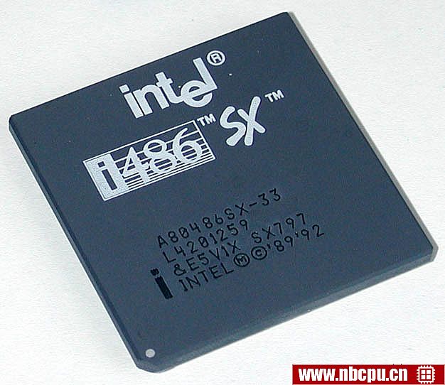 Intel A80486SX-33