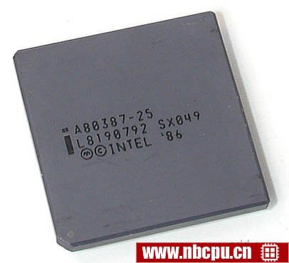 Intel A80387-25
