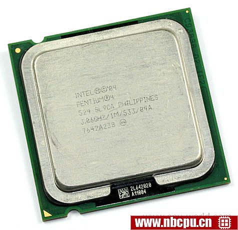 Intel Pentium 4 524 3.06 GHz - HH80547PE0831MM (BX80547PE3066E)