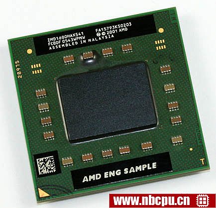AMD Turion 64 X2 Mobile technology 1.6 GHz - ZMD1600HAX541