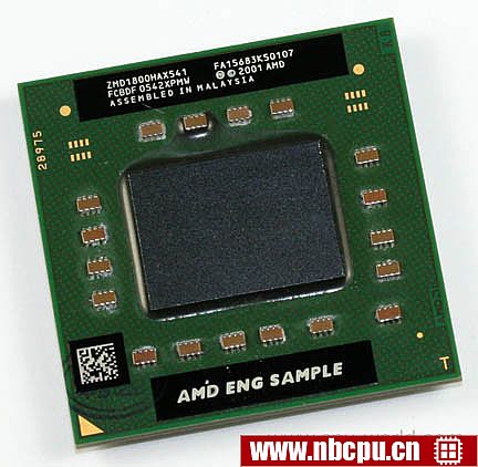 AMD Turion 64 X2 Mobile technology 1.8 GHz - ZMD1800HAX541