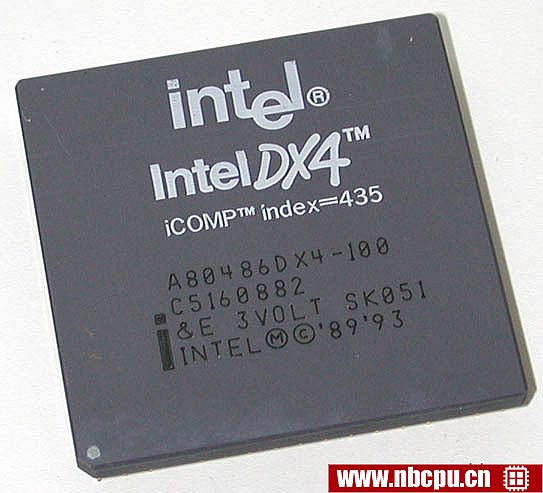 Intel A80486DX4-100