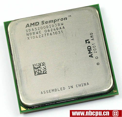 AMD Sempron 64 3200+ - SDA3200DIO3BW
